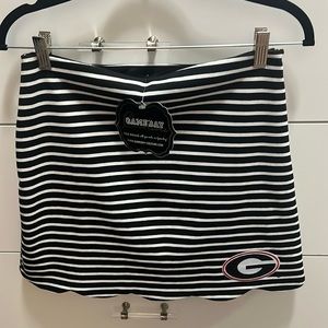 NWT University of Georgia (UGA) skirt